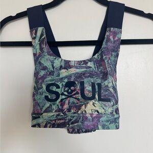 Soulcycle lululemon athletica Multicolor Sports Bra size 6